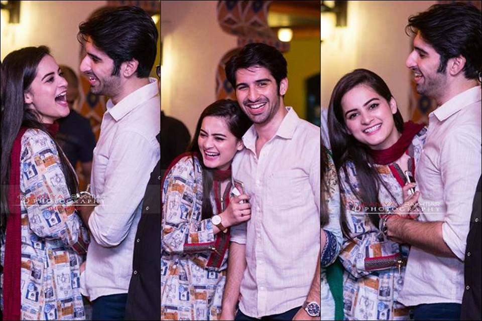 Aiman Khan And Muneeb Butt Officially Engaged(Exclusive Pictures)